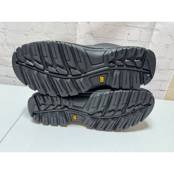 Caterpillar CAT Outline ST Steel Toe Work Boots Black Men’s 10.5 NIB - Picture 7 of 9